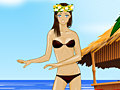 Hawaii Girl Dress up online spielen