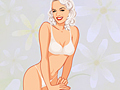 Kleid Marilyn Monroe (Marilyn Monroe) online spielen