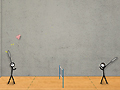 Stick Figure Badminton online spielen