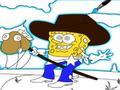 Cowboy Spongebob Coloring online spielen