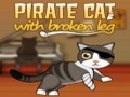 Pirate Cat With Broken Leg online spielen