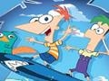 Phineas und Ferb auf Snowboarding: Puzzles online spielen