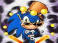 Super Sonic spielt Flipper online spielen