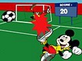 Fußball mit Mickey online spielen